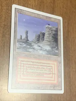 1994 Magic: The Gathering - Revised(3rd) - PLATEAU - Dual Land Reserved List EX - Image 4