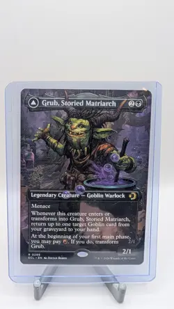 Grub, Storied Matriarch #289 (Borderless) Lorwyn Eclipsed Regular - Image 1