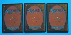 Magic the Gathering MTG Legends LORD MAGNUS X 3 LP/EX U 1994 Vintage Nice!! - Image 3