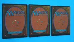 Magic the Gathering MTG Legends LORD MAGNUS X 3 LP/EX U 1994 Vintage Nice!! - Image 4