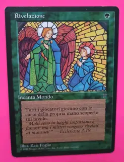 Magic the Gathering MTG FBB Legends Italian REVELATION RARE LP/EX 1995 NICE - Image 1