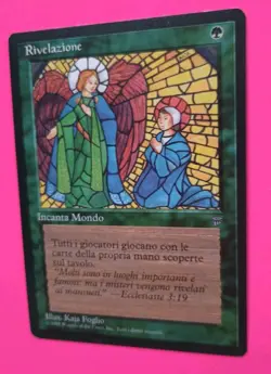 Magic the Gathering MTG FBB Legends Italian REVELATION RARE LP/EX 1995 NICE - Image 2