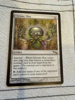 Magic the Gathering MTG Chrome Mox NM Mirrodin - Image 1