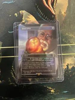 Dino DNA (Borderless) Universes Beyond: Jurassic Pikachu World Collection Foil - Image 1