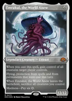 MTG Emrakul, the World Anew - Foil Etched, NM-Mint, English Modern Horizons 3 - Image 1
