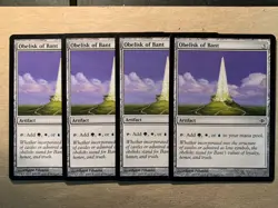 MTG 4x Obelisk of Bant Shards of Alara Modern Pauper Magic the Gathering x4 NM - Image 1
