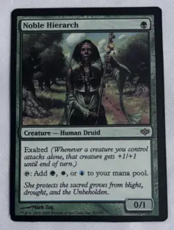 MTG Noble Hierarch Conflux NM - Image 1
