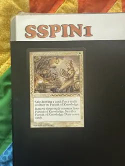 MTG Signed Pursuit Of Knowledge Terlizzi Stronghold - Image 1