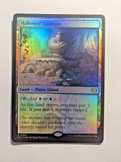 Hallowed Fountain Foil ECL 0265 Lorwyn Eclipsed MtG - Image 1