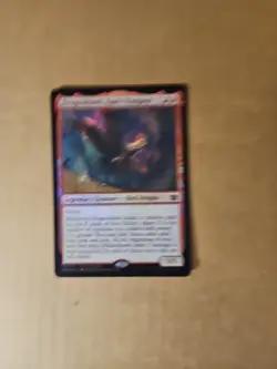 Dragonhawk, Fate's Tempest FOIL MTG Bloomburrow NM/Mythic Promo Stamped. - Image 2