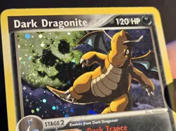 Dark Dragonite - 15/109 - Pokemon Ex Team Rocket Returns Holo Card MP - Image 2