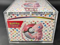 Pokemon 151 SV3.5 Booster Bundle Display Factory Sealed Case W/Acrylic Case - Image 5