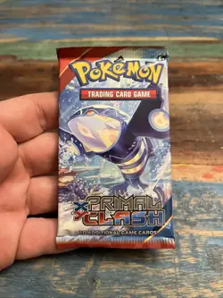 2015 Pokemon XY Primal Clash Factory Sealed Cards Booster Pack (Kyogre) - Image 1