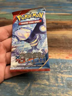 2015 Pokemon XY Primal Clash Factory Sealed Cards Booster Pack (Kyogre) - Image 2