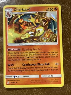 Pokemon TCG Sun & Moon Team Up Charizard 14/181 - - Image 4
