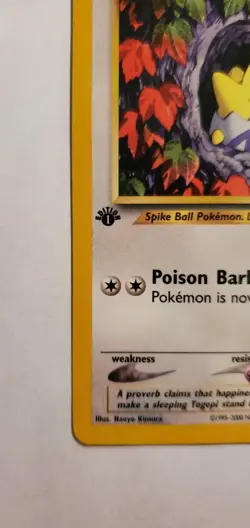 Togepi 51/111 1st Edition Uncommon Neo Genesis 2000 Pokemon LP - Image 3