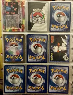 Vintage Pokemon Card Collection - No Binder Lot 5 Pages - Holo - Modern LP/NM - Image 2