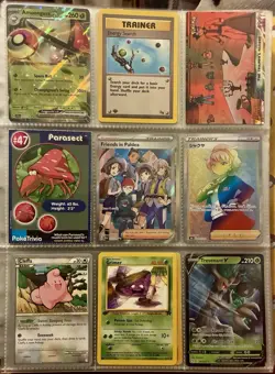 Vintage Pokemon Card Collection - No Binder Lot 5 Pages - Holo - Modern LP/NM - Image 3
