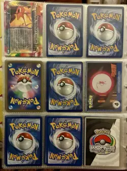 Vintage Pokemon Card Collection - No Binder Lot 5 Pages - Holo - Modern LP/NM - Image 4