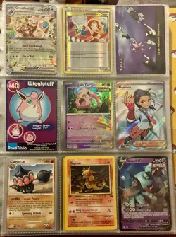 Vintage Pokemon Card Collection - No Binder Lot 5 Pages - Holo - Modern LP/NM - Image 5