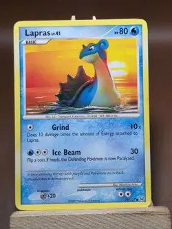HP Pokemon Lapras 79/127 - Platinum - Pokemon Card - Image 1
