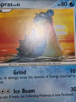 HP Pokemon Lapras 79/127 - Platinum - Pokemon Card - Image 4