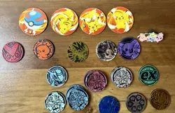 Pokemon Coin Lot x35 RARE! TCG Coins 1 Pin - Image 2