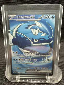 Pokemon TCG Dondozo EX 211/182 Ultra Rare Full Art S&V: Destined Rivals NM! - Image 1
