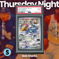 2024 POKEMON SV TEMPORAL FORCES #178/162 METAGROSS ILLUSTRATION RARE PSA 9 - Image 1