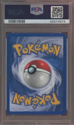 2000 Pokemon Rocket 1st Edition #17 Rainbow Energy Holo PSA 8 NM-MT - Image 2