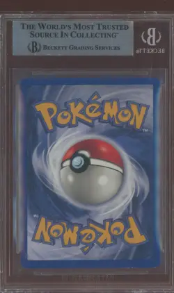 1999 Pokemon Base Set Unlimited #13 Poliwrath Holo R BGS 8.5 NM-MT+ - Image 2