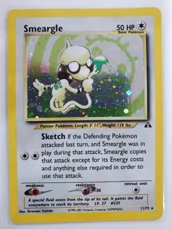 Smeargle 11/75 Neo Discovery Holo LP Pokemon TCG - Image 1
