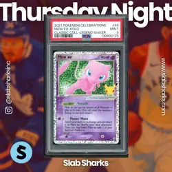 2021 POKEMON SWORD & SHIELD CELEBRATIONS CLASSIC COLLECTION #88/92 MEW EX PSA 9 - Image 1