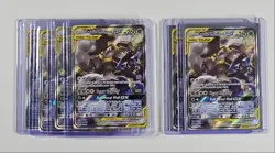 [6] LUCARIO & MELMETAL GX 2019 POKEMON S&M UNBROKEN BLACK STAR PROMO Q6233 - Image 1