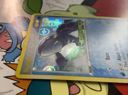 Kyogre 6/106 Ex Emerald Reverse Holo Stamp Pokemon LP - Image 3