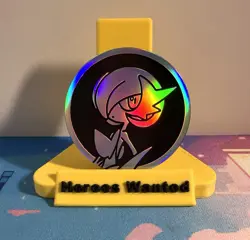 Pokemon TCG Gardevoir Shiny Silver Holo MEGA EVOLUTION Mini Coin - Image 1