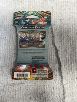 Pokemon TCG: XY Furious Fists Sleeved Booster Pack New Factory Sealed 820650108990 - Image 4