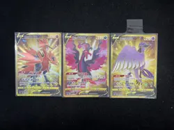 2024 Pokemon TCG S-Chinese Galarian Moltres V CS4DaC E #425/414 Holo Lot*3 -LU57 - Image 1