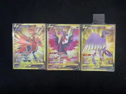 2024 Pokemon TCG S-Chinese Galarian Moltres V CS4DaC E #425/414 Holo Lot*3 -LU57 - Image 2