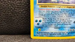 1999 Pokemon Blastoise Holo Base Set Unlimited - 2/130 -HP - Image 2