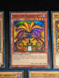 Yugioh - Exodia the Forbidden One YGLD Unlimited Ultra Rare NM - Image 3