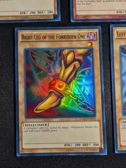 Yugioh - Exodia the Forbidden One YGLD Unlimited Ultra Rare NM - Image 5