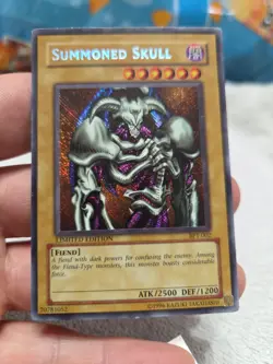 Yu-Gi-Oh! TCG Summoned Skull Secret Rare Holo BPT-002 - Image 2