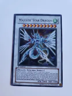 Yugioh Majestic Star Dragon SOVR-EN040 (Ultra Rare) 1st Edition #Y56 - Image 1