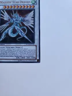 Yugioh Majestic Star Dragon SOVR-EN040 (Ultra Rare) 1st Edition #Y56 - Image 5