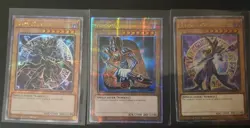 3x Dark Magician Quarter Century Secret Rare YUGIOH NM Playset - Image 1