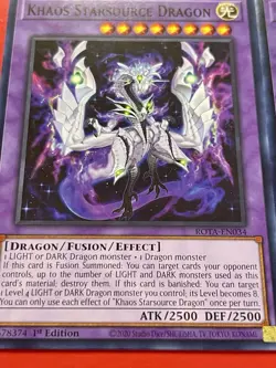 Borreload Furious Dragon + Light & Dark Dragonlord + Khaos Starsource | YuGiOh! - Image 2