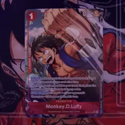 ONE PIECE Monkey D. Luffy (Alt Art) OP14-013 SR The Azure Sea's Seven - Image 1