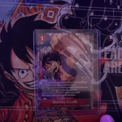 ONE PIECE Monkey D. Luffy (Alt Art) OP14-013 SR The Azure Sea's Seven - Image 2