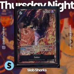 2023 ONE PIECE PROMOS SEALED BATTLE VOLUME 1 WINNER #OP04-083 SABO - Image 1